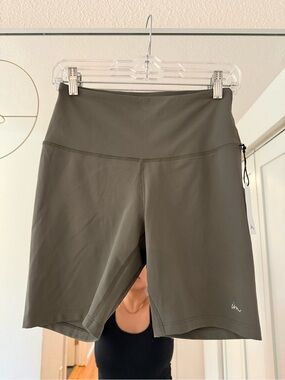 NWT Imperial Motion Olive Green High-Rise Bike Shorts